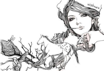 单色调的黑白灰