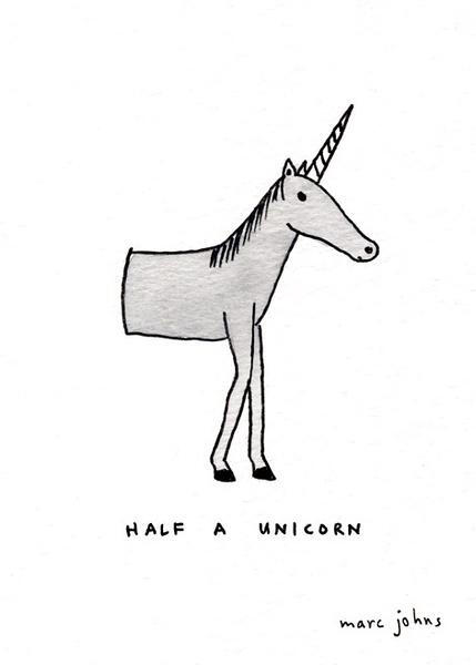 half a unicorn