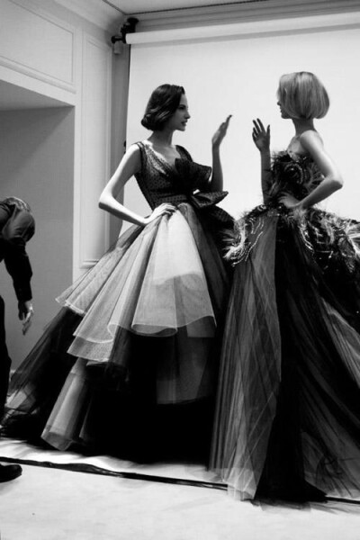 Christian Dior Haute Couture Spring Summer 2012 Backstage