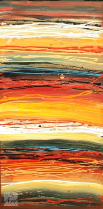 朝霞不出门晚霞行千里。 地球上的晚霞大家都看过了，火星上的呢？ 这是我们画师观察了一段时间所描绘下来的，火星上面几组晚霞。