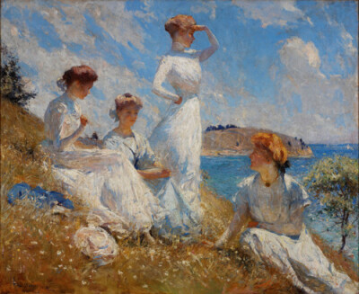 Frank Weston Benson, Summer, 1909