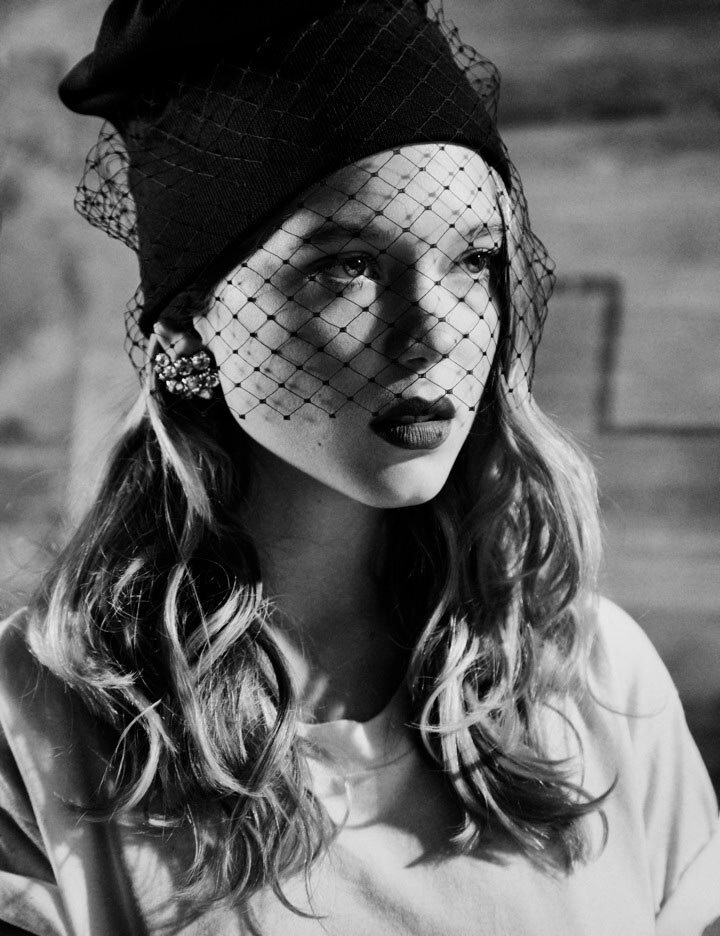 Léa Seydoux by Eric Guillemain for Interview Russia March 2012