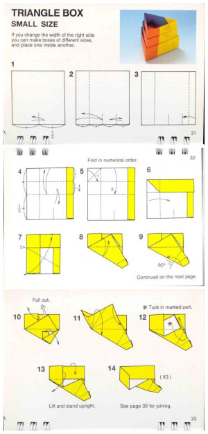 Triangle Box Small Size