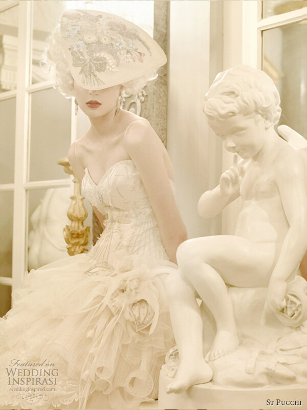 St.Pucchi2012款婚纱，美到让人窒息