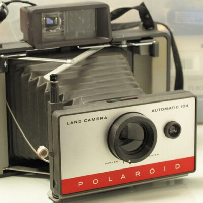 polaroid land camera 104