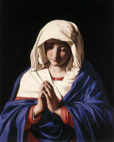 Sassoferrato, The Virgin in Prayer, between 1640 and 1650