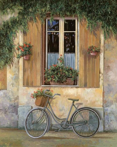 Guido Borelli 欧洲风景油彩