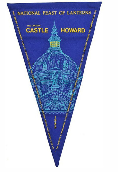 camping club bunting, castle howard 1985