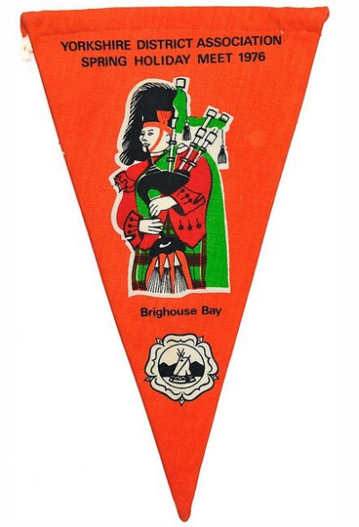 camping club bunting, brighouse bay 1976