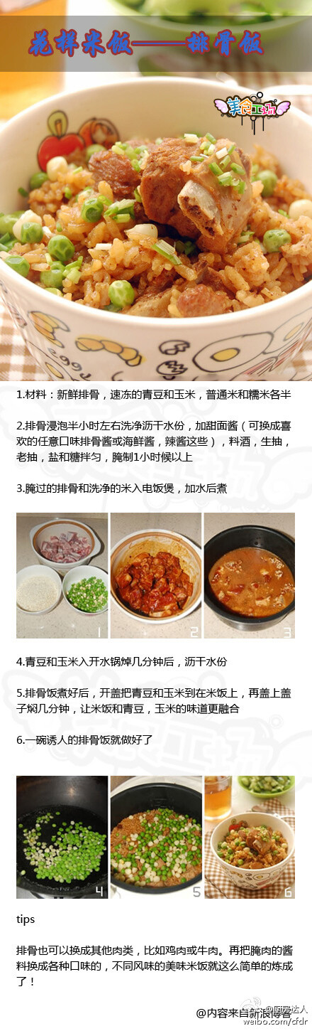 【DIY排骨饭】不用在厨房挥汗如雨忙活半天，就可以吃到美味的排骨大餐！