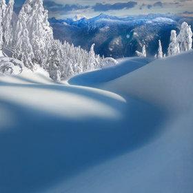 好美的雪景