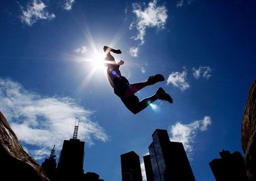 Parkour, free of ur body, free of ur spirit..