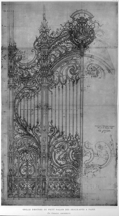 Gate for the Petite Palace, Paris