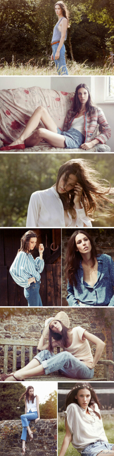 贴近自然的复古味道 MiH Jeans 2012春夏 LookBook..