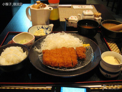 かつ膳，炸猪排饭的“专门店”。