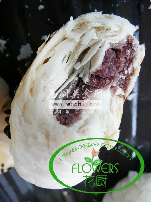 中式点心——酥皮豆沙包的做法