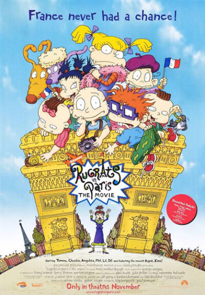 《Rugrats in Paris》，派拉蒙影片公司2000年出品。