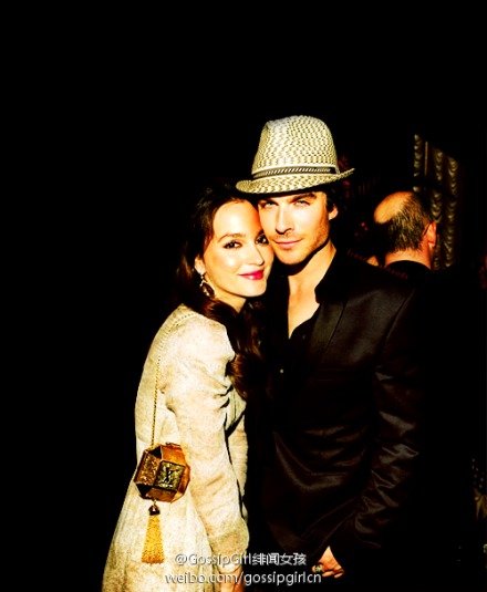 Leighton & Ian Somerhalder