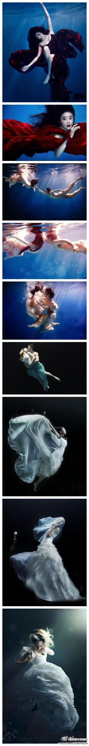 【Tsan】❤  好喜欢的水下婚照