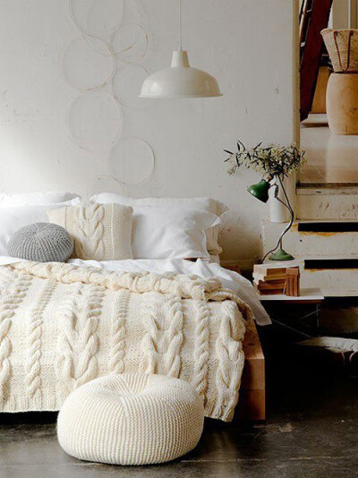 love the knit blanket