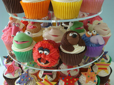 cartoon cupcake