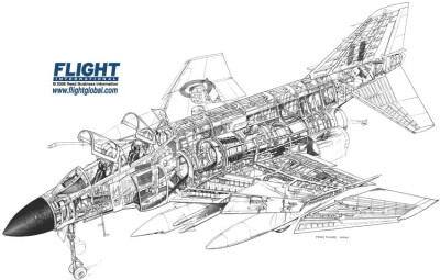 McDonnell Douglas F-4K Phantom "鬼怪"式战斗机