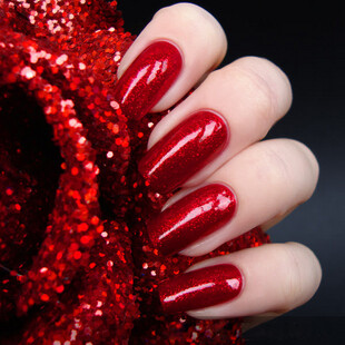 China Glaze 70577Ruby Pumps红色高跟鞋 指甲油 王菲最爱