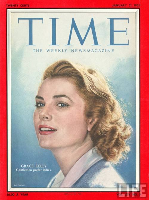 Grace Kelly, 时代杂志 January 31, 1955