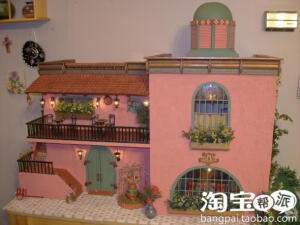 西班牙式风格娃娃屋，少见哦！