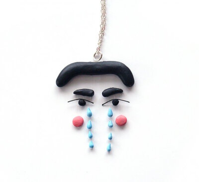 滴滴泪珠儿的Tears necklace