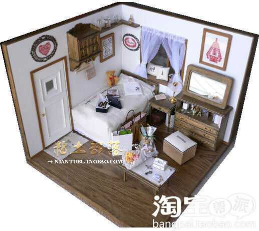 娃娃屋的盒式娃娃屋