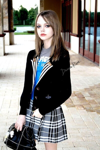 ❤刘海有很大关系啊，这身搭配好看❤