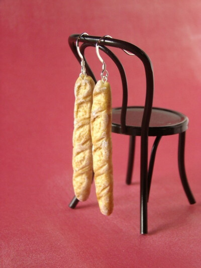 French Baguette Earrings