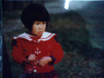 小时候就是呆呆的~~~