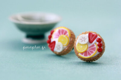 Fruit Tart Earrings