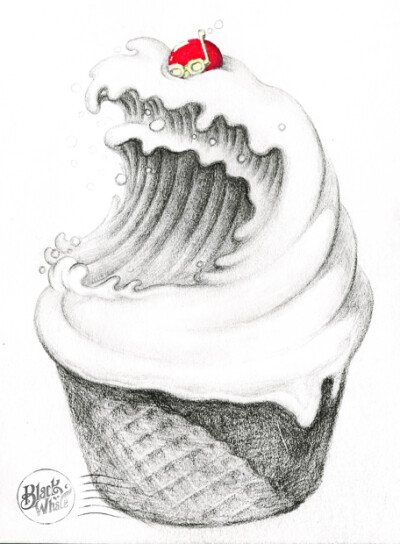 “ICECREAM WAVE"-BLACKWHALE WORKS