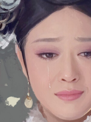 为谁掉下美人泪，终逃不出情这一字。