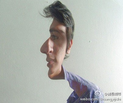 【毕加索风格的真人头像】你看到的是正脸还是侧脸呢？