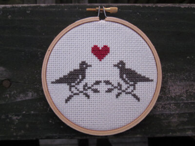 diy kit - lovebirds