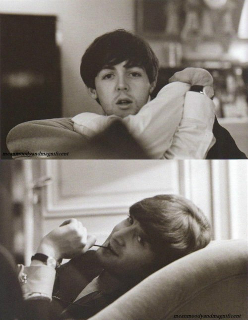 保罗·麦卡特尼和约翰·列侬