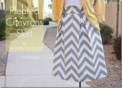 Pleated Chevrons Title