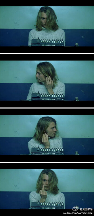 《美国毒枭》里面的德普~