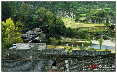 开发的旅游村寨，曾经游人如织西江千户苗寨旅游的崛起而让朗德渐渐被游客遗忘