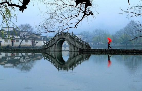 江南好，风景旧曾谙。日出江花红胜火，春来江水绿如蓝。能不忆江南？