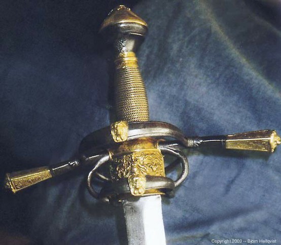 Sword of Gustav Vasa, King of Sweden (r. 1523-1560).