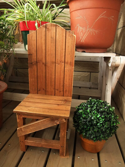 zakka 水洗旧木 花台