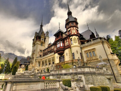 Pele? Castle. Romania. by Chodaboy Located in an idyllic setting in the Carpathian Mountains of Romania