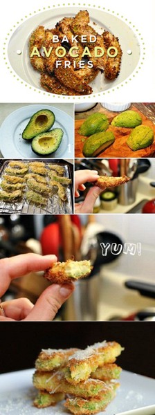 baked avocado fries