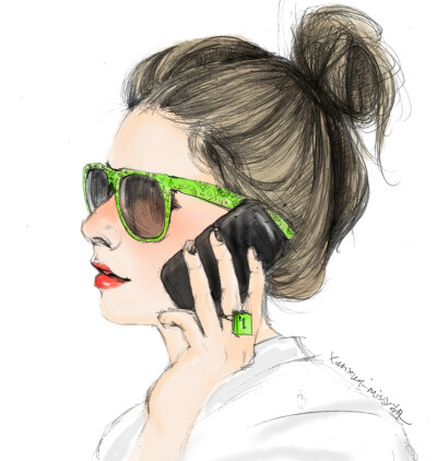 xunxun-missy 手绘插画