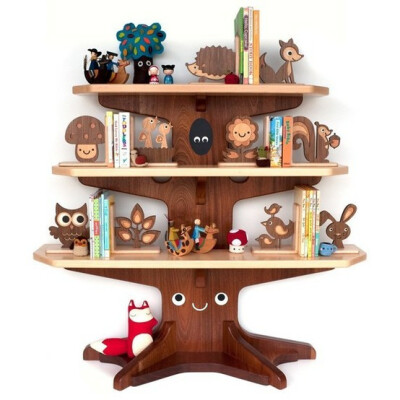 Woodland bookshelf